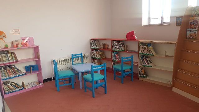 بخش کودک کتابخانه